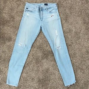 AG Denim Farrah Skinny Crop Jeans